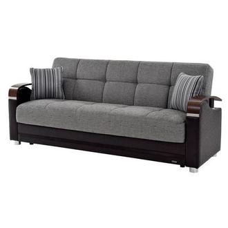 Peron Gray Futon Sofa