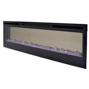 Concord Wall-Hanging Electric Fireplace w/Remote Control  alternate image, 3 of 10 images.