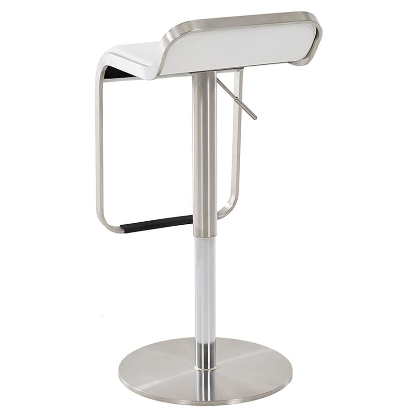 Binx White Adjustable Stool alternate image, 3 of 7 images.