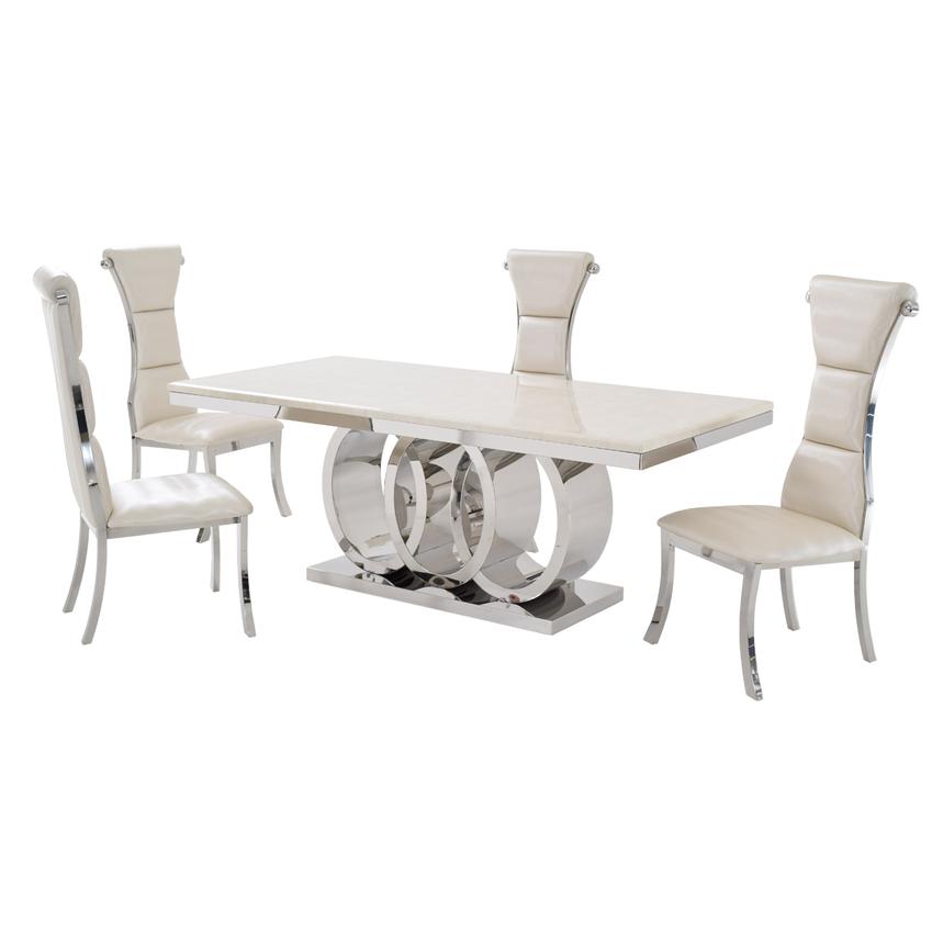 Lillian 5-Piece Dining Set  main image, 1 of 12 images.