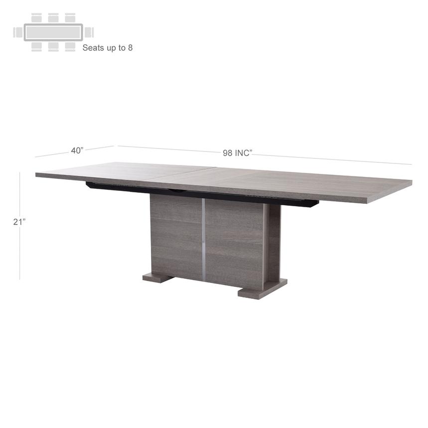 Tivo Gray 5-Piece Dining Set  alternate image, 5 of 14 images.
