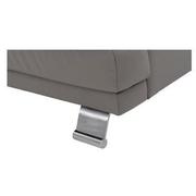 Rio Light Gray Leather Sofa  alternate image, 6 of 8 images.