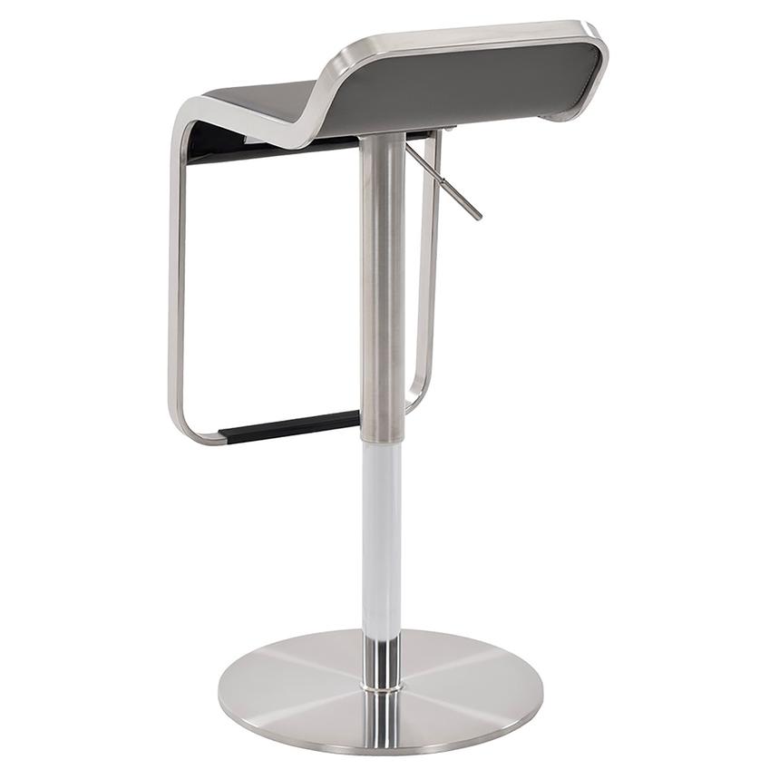Binx Gray Adjustable Stool alternate image, 3 of 7 images.