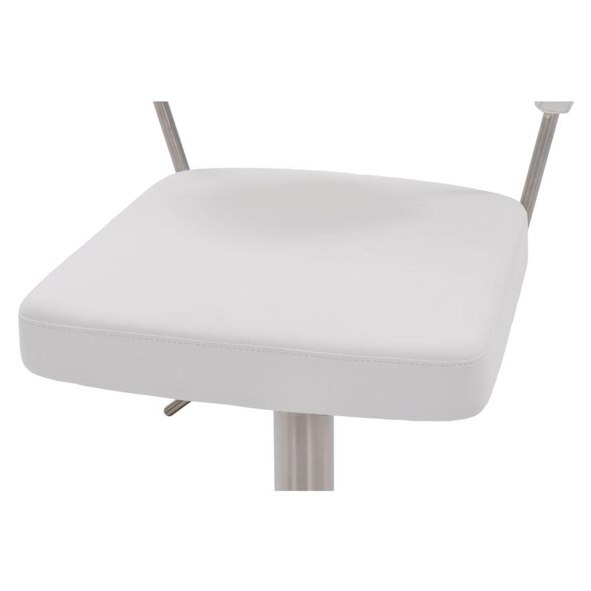 Bold White Adjustable Stool  alternate image, 5 of 8 images.