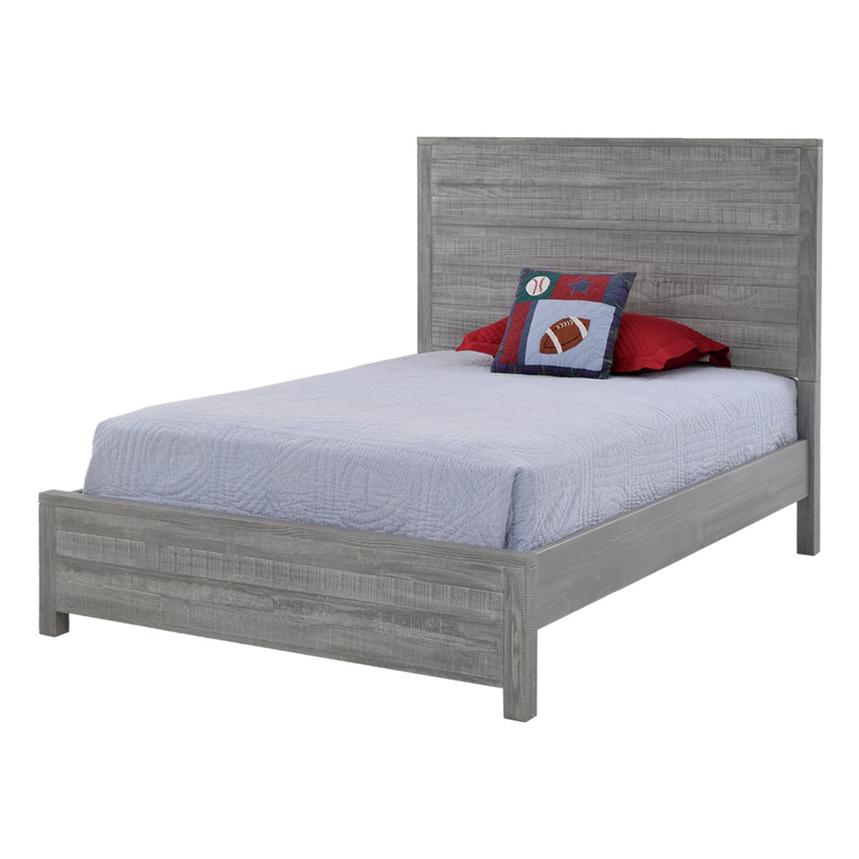 Montauk Gray Full Bed Made In Brazil El Dorado Furniture