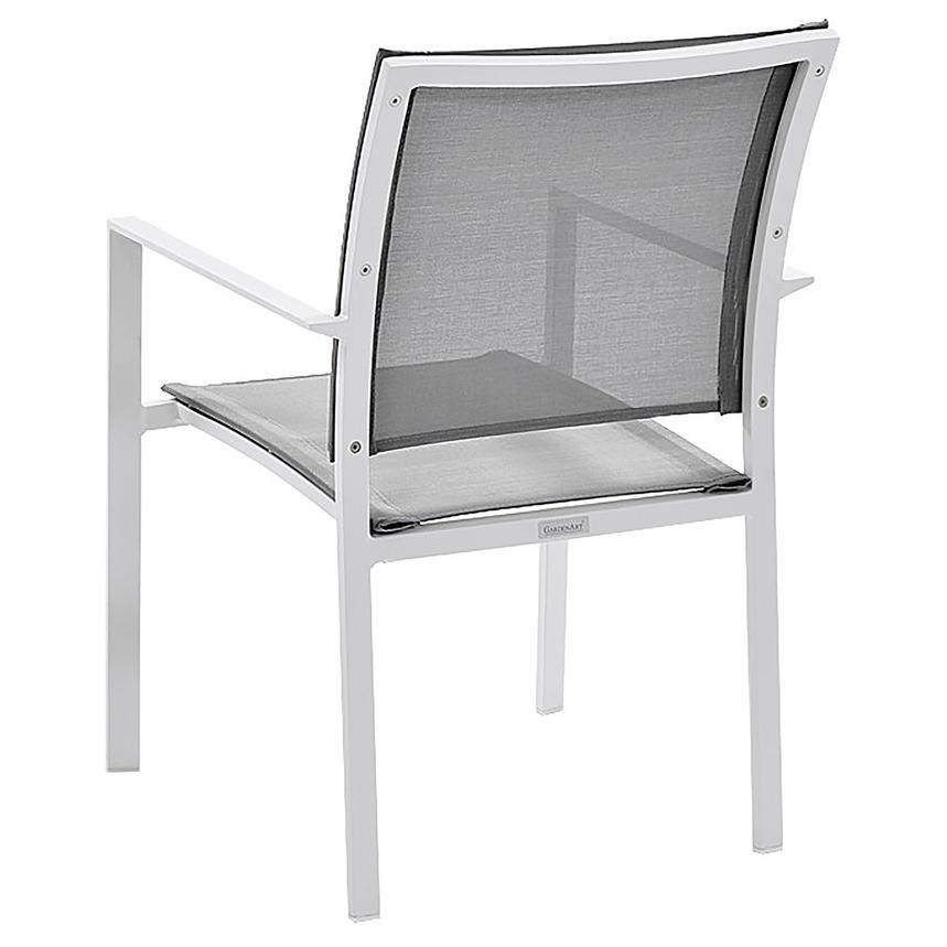 Mykonos Gray Arm Chair alternate image, 3 of 4 images.