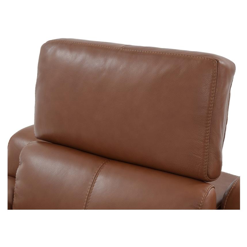 Gian Marco Tan Leather Power Recliner  alternate image, 6 of 9 images.