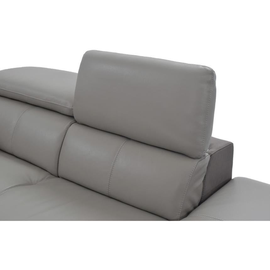 Richardson Leather Power Reclining Sofa w/Right Chaise  alternate image, 7 of 12 images.