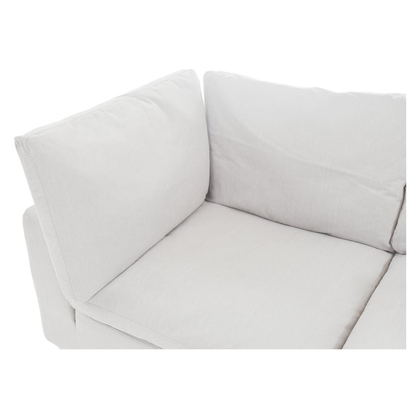 White 2 best sale seater sofa