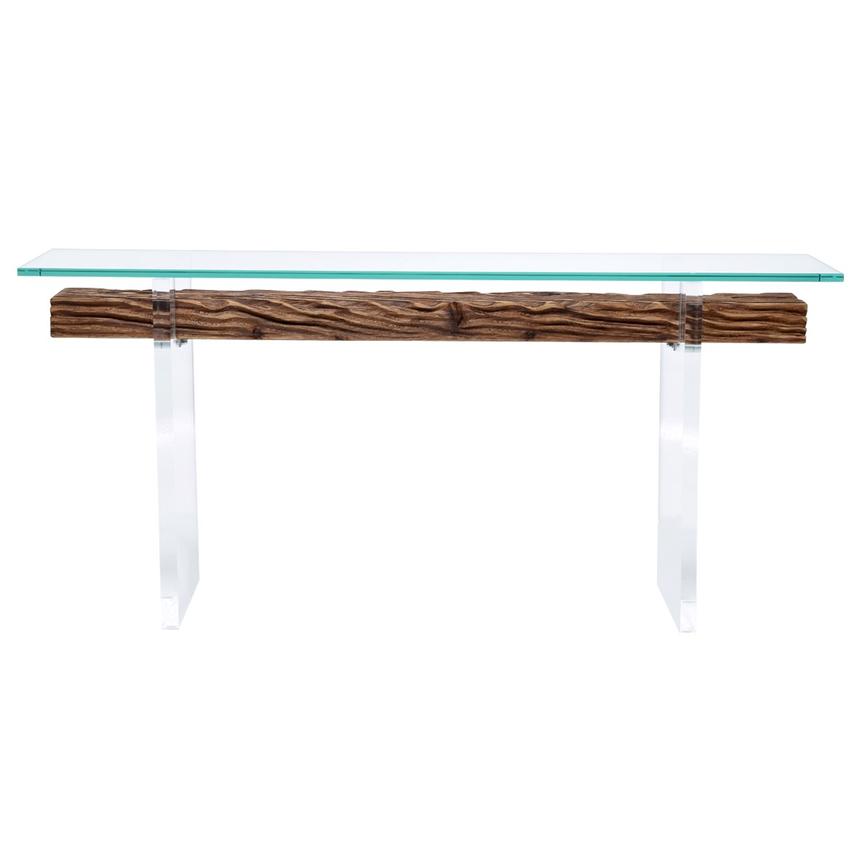 Miami Beach Natural Console Table  alternate image, 4 of 7 images.