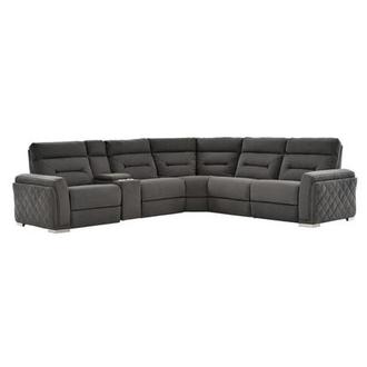 Kim Gray Power Reclining Sectional with 6PCS/3PWR