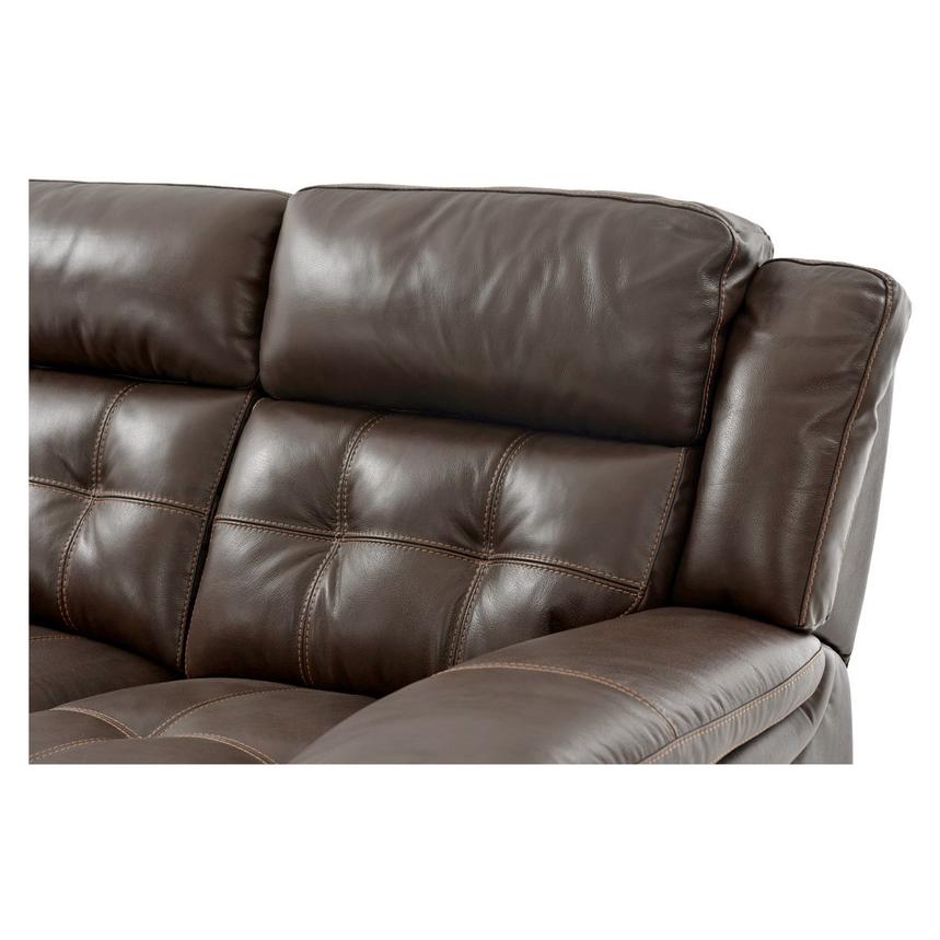 Stallion Brown Leather Power Reclining Sofa | El Dorado Furniture
