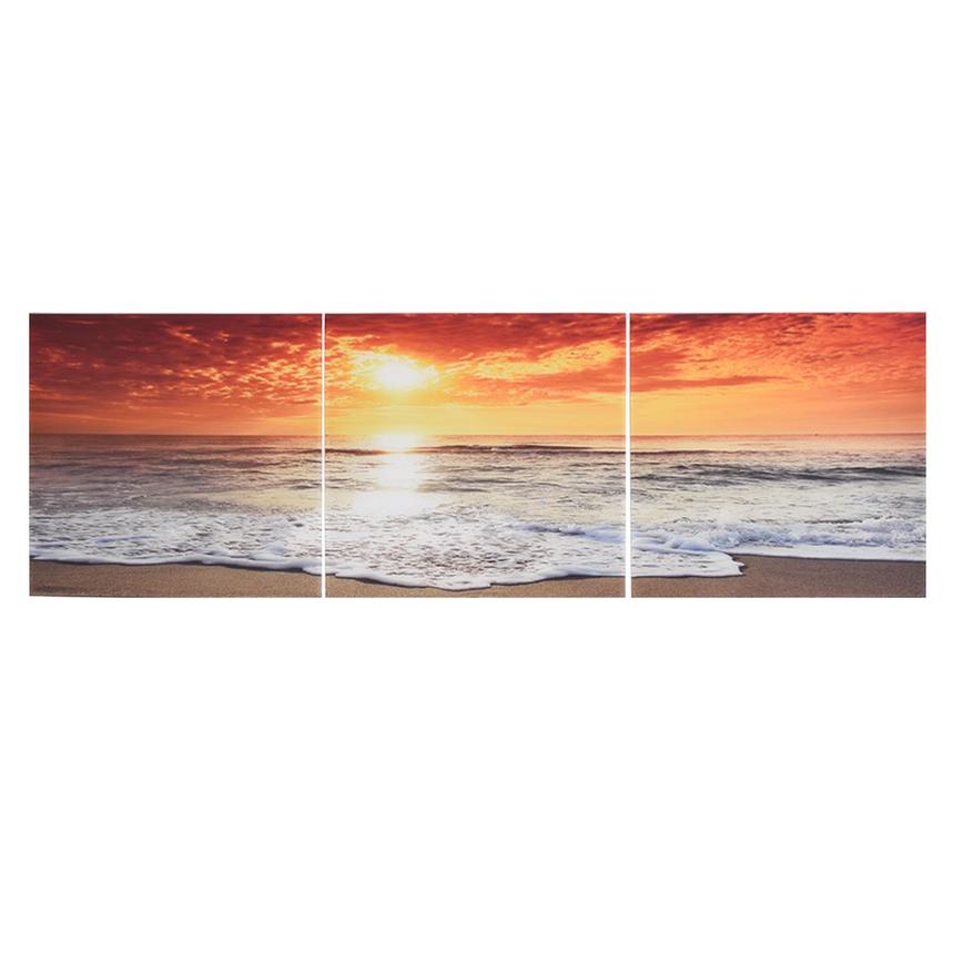 Mer Set of 3 Acrylic Wall Art main image, 1 of 4 images.