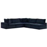 Nube II Blue Sectional Sofa  main image, 1 of 11 images.