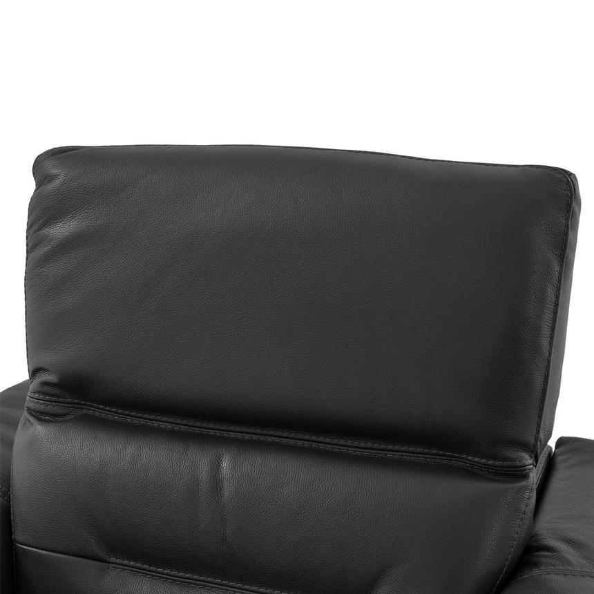 Anabel Gray Leather Power Recliner  alternate image, 8 of 10 images.