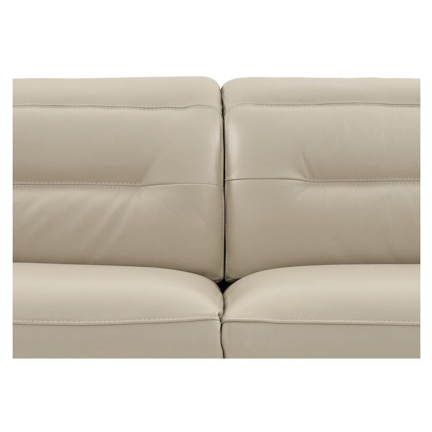 Anabel Cream Leather Power Reclining Sofa  alternate image, 8 of 14 images.