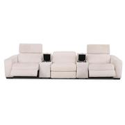 Jameson Cream Home Theater Seating with 5PCS/2PWR  alternate image, 2 of 9 images.