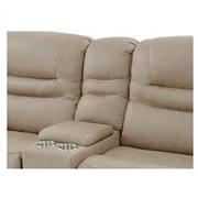 Dan Cream Home Theater Seating with 5PCS/2PWR  alternate image, 6 of 10 images.