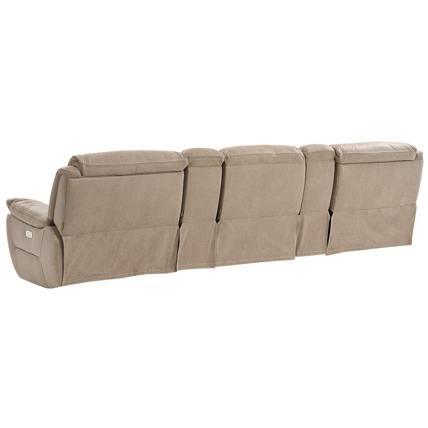 Dan Cream Home Theater Seating with 5PCS/2PWR alternate image, 5 of 10 images.
