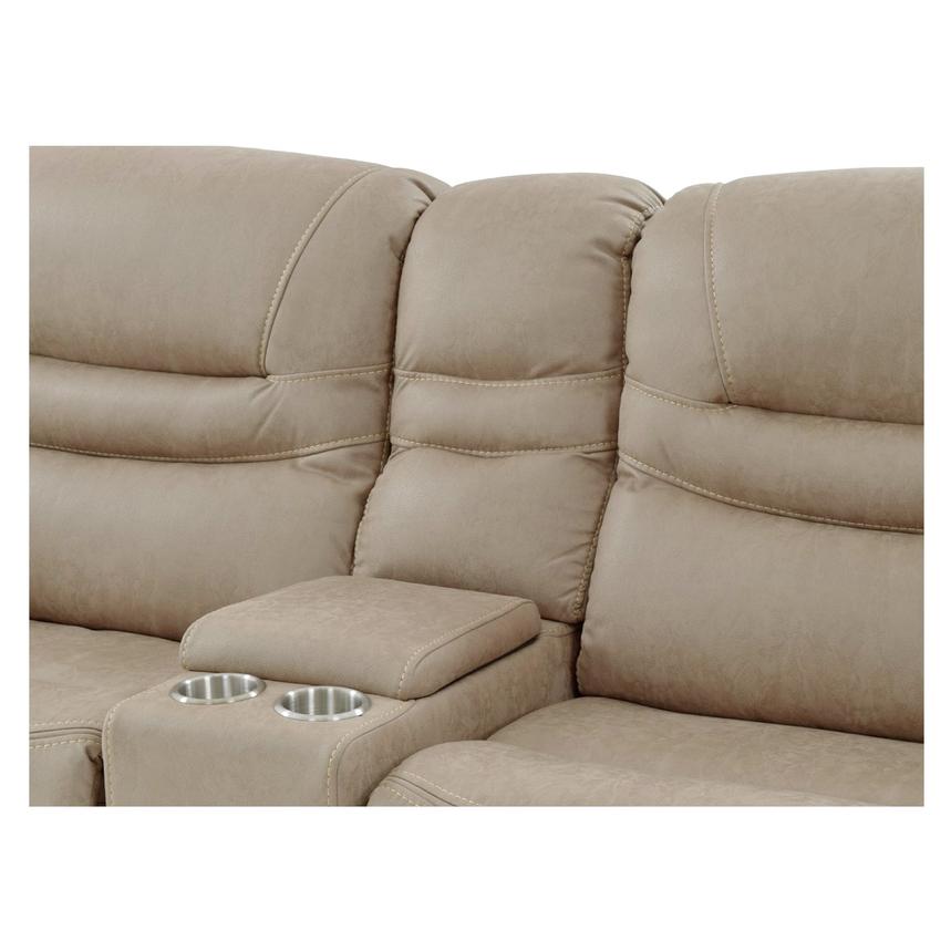 Dan Cream Home Theater Seating with 5PCS/2PWR alternate image, 5 of 9 images.