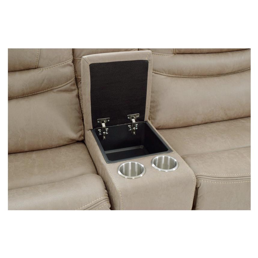 Dan Cream Home Theater Seating with 5PCS/2PWR alternate image, 8 of 10 images.