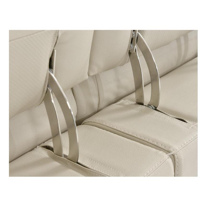 Anabel Cream Leather Power Reclining Sectional with 6PCS/3PWR  alternate image, 12 of 17 images.