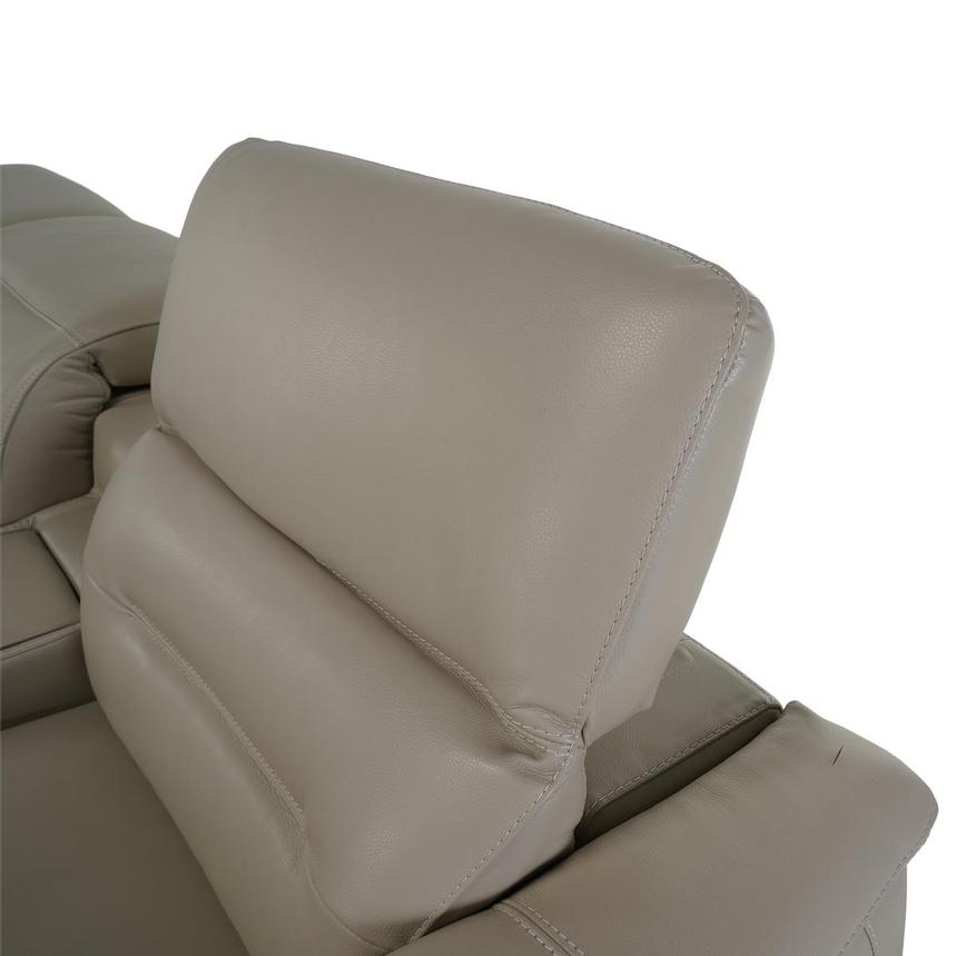 Anabel Cream Home Theater Leather Seating with 5PCS/2PWR  alternate image, 6 of 10 images.