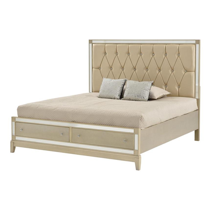 Mirror Queen Storage Bed El Dorado Furniture