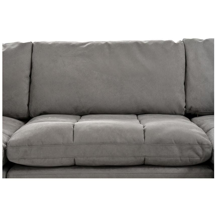 Francine Gray Sectional Sofa El Dorado Furniture