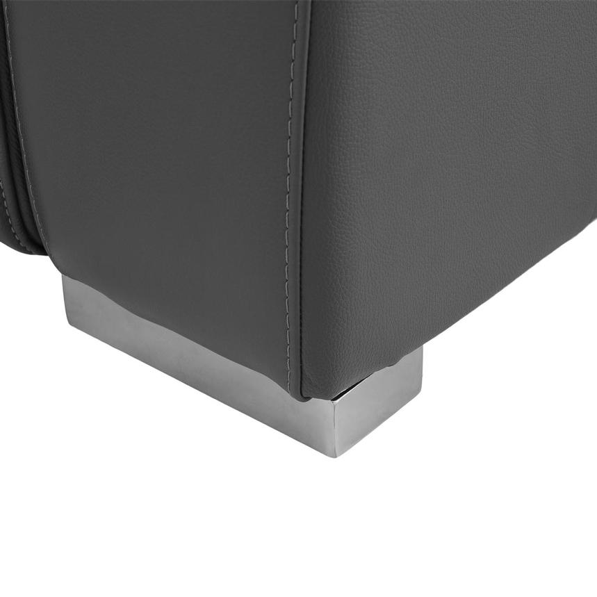 Charlie Gray Home Theater Leather Seating with 5PCS/2PWR alternate image, 13 of 14 images.