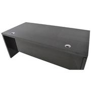 Valery w/Keyboard Tray Executive Desk  alternate image, 4 of 6 images.