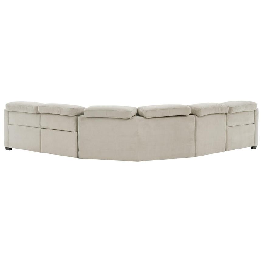 Jameson Cream Power Reclining Sectional with 5PCS/3PWR  alternate image, 3 of 10 images.
