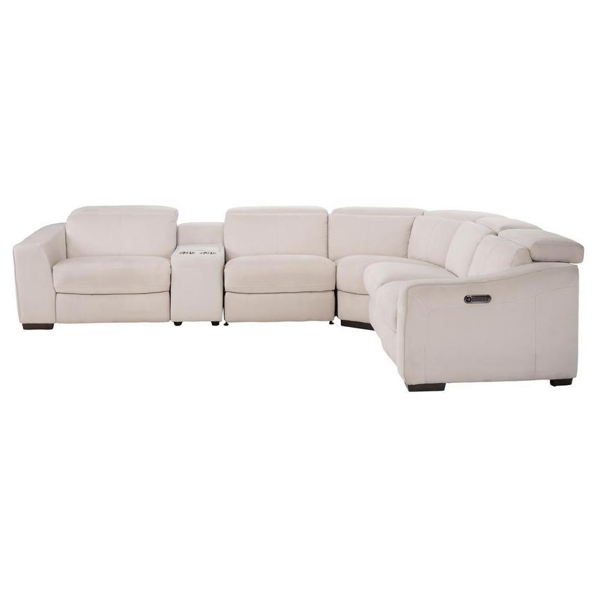 Jameson Cream Power Reclining Sectional with 6PCS/3PWR  alternate image, 3 of 10 images.