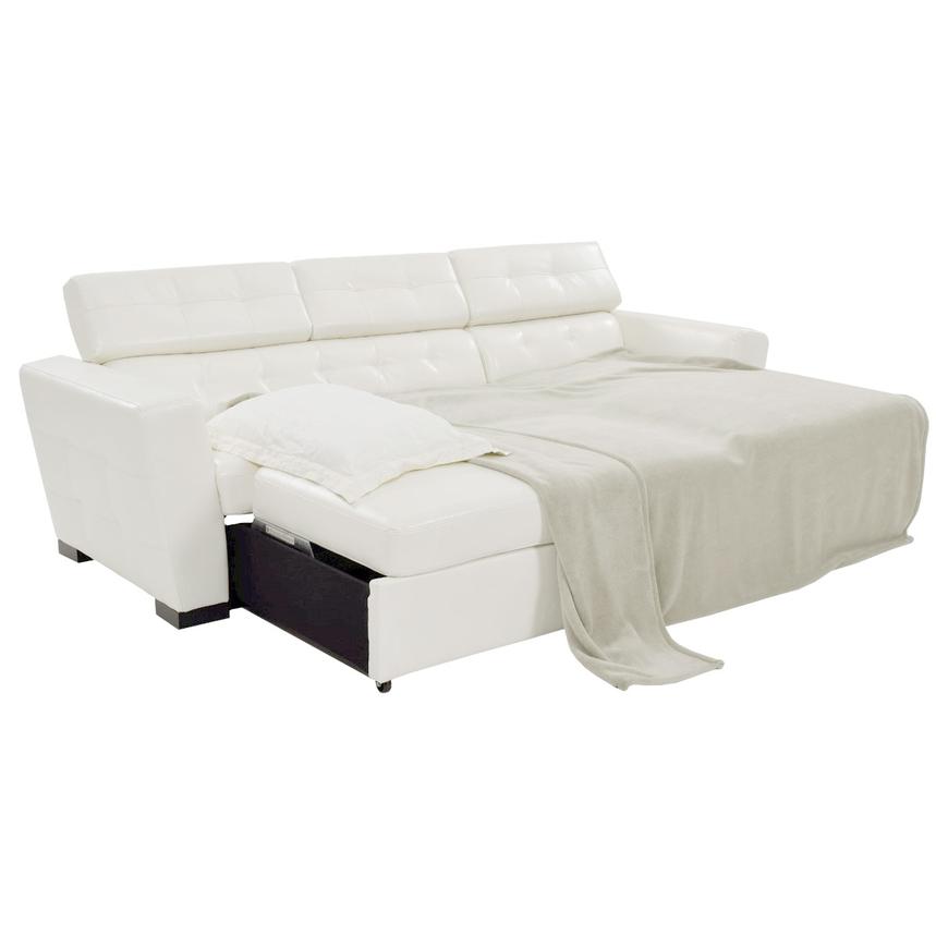 Reeve White Sleeper w/Right Chaise  alternate image, 2 of 8 images.