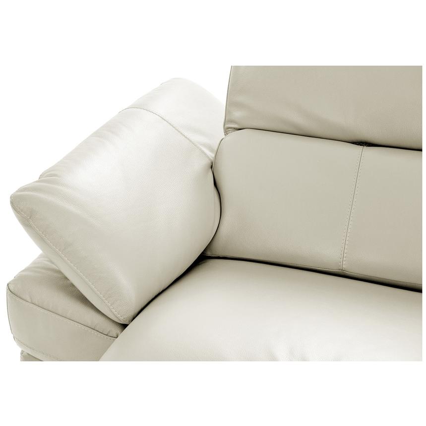Toronto White Leather Power Reclining Sofa w/Right Chaise  alternate image, 5 of 11 images.