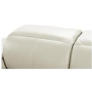 Toronto White Leather Power Reclining Sofa w/Right Chaise  alternate image, 7 of 11 images.
