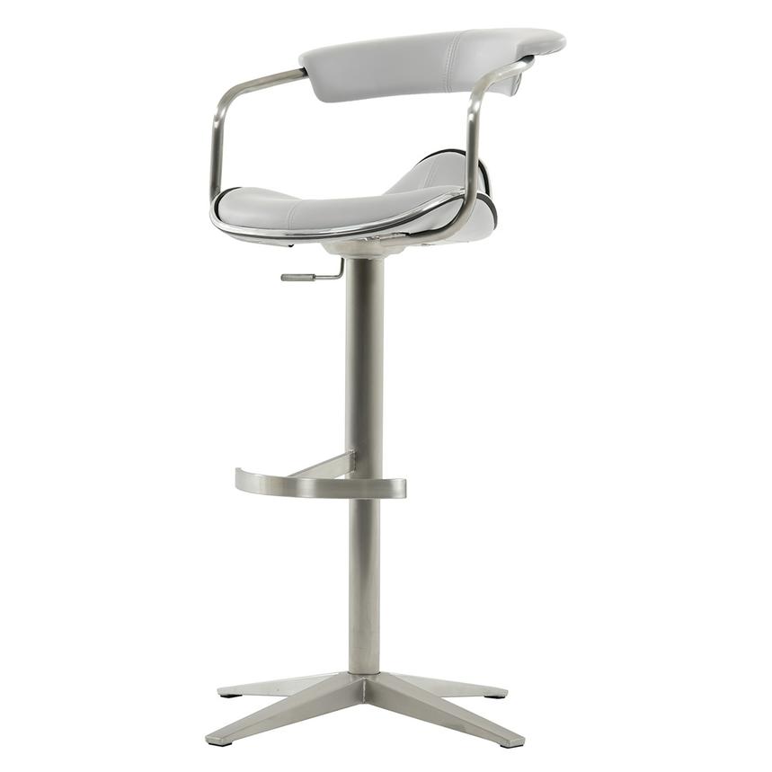 Primo White Adjustable Stool  main image, 1 of 8 images.
