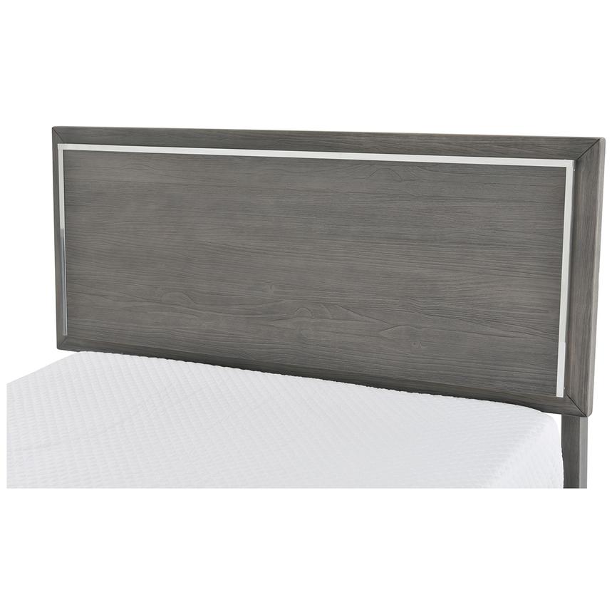 Venezia Gray Queen Platform Bed  alternate image, 4 of 5 images.