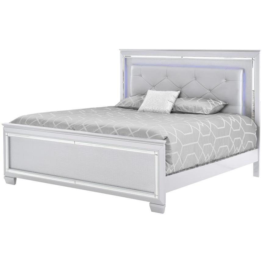 Isabel Gray 4-Piece King Bedroom Set | El Dorado Furniture