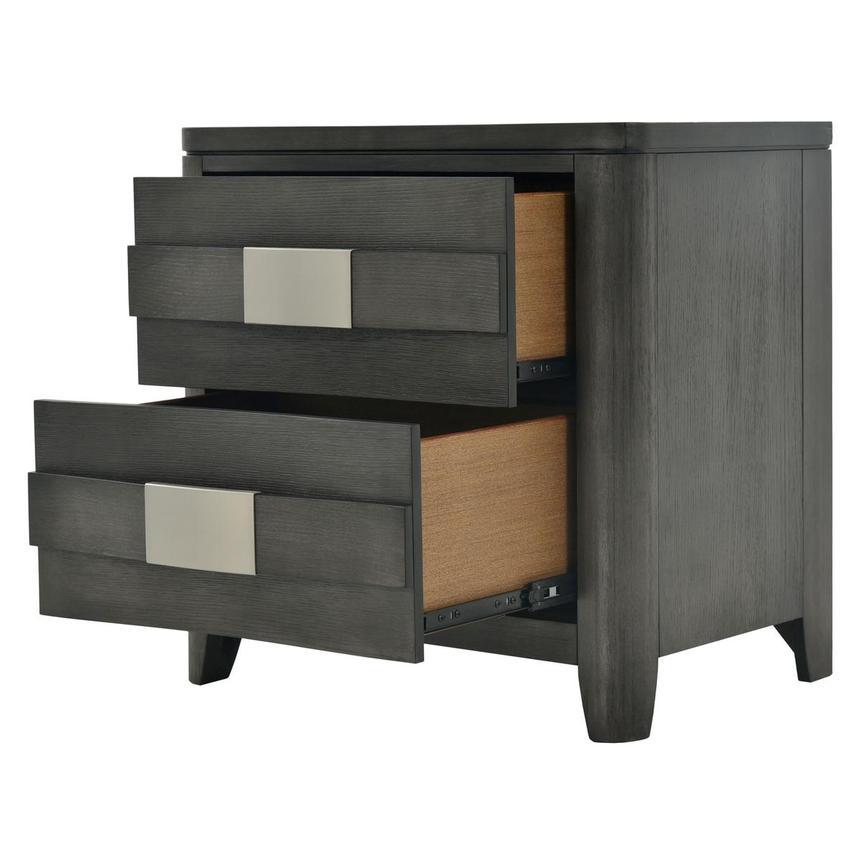Contour Gray Nightstand  alternate image, 3 of 8 images.