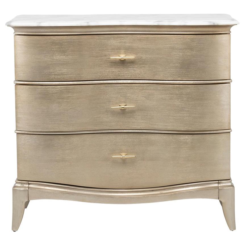 Starlite Marble Top Nightstand main image, 1 of 10 images.