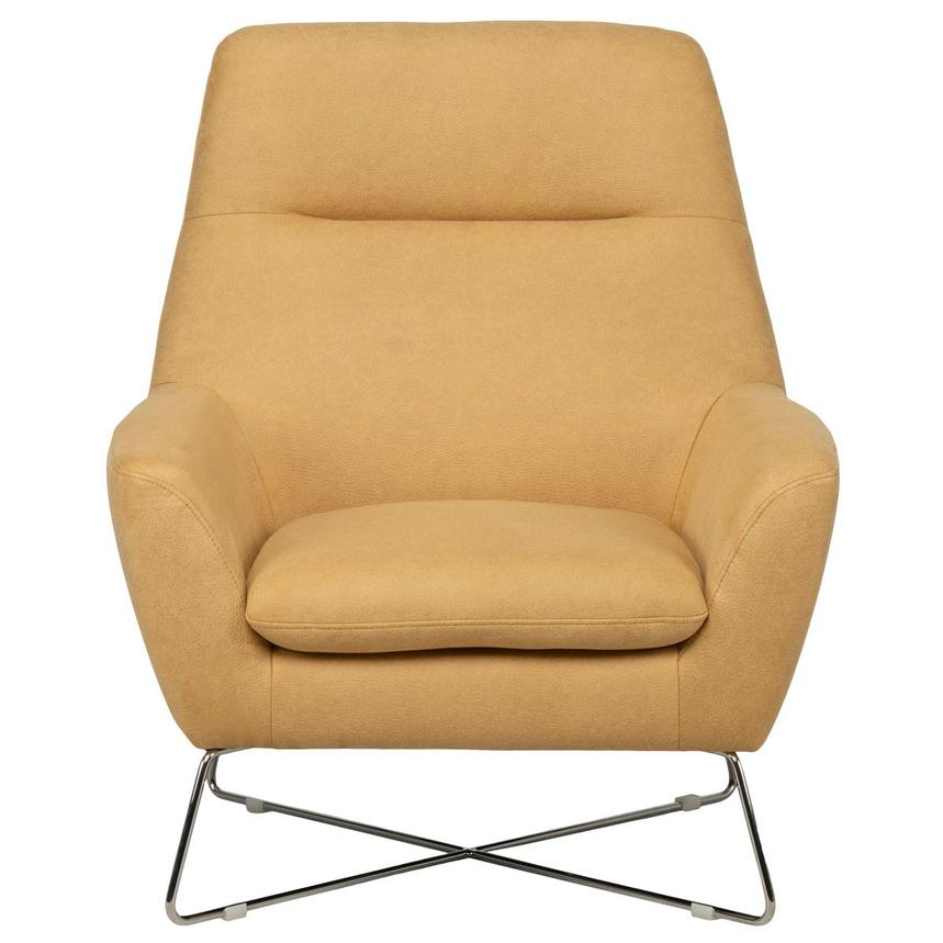 Grigio Yellow Accent Chair  alternate image, 4 of 11 images.