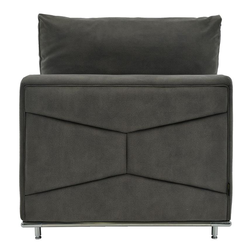Grigio Gray Armless Chair  alternate image, 5 of 7 images.