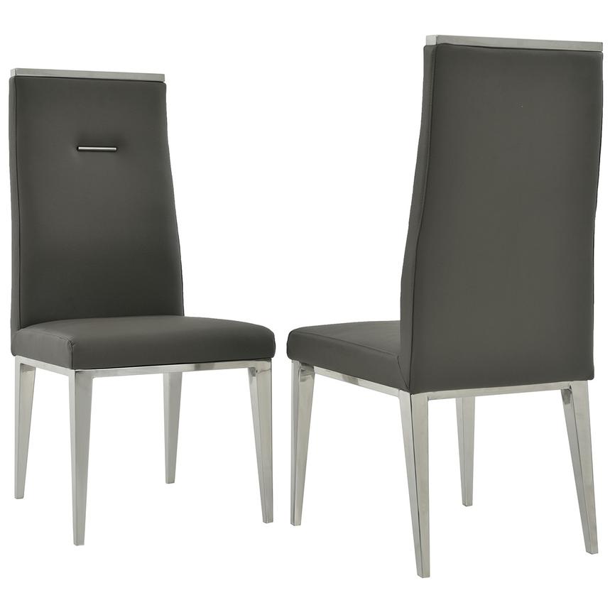 Hyde Dark Gray Side Chair  alternate image, 5 of 8 images.