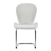Latika White Side Chair  main image, 1 of 6 images.