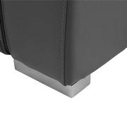 Charlie Gray Leather Power Reclining Sofa  alternate image, 9 of 11 images.