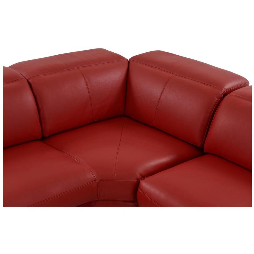 Toronto Red Leather Power Reclining, Red Leather Couch Recliner