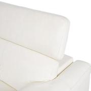 Charlie White Leather Power Reclining Sectional with 6PCS/3PWR  alternate image, 8 of 12 images.