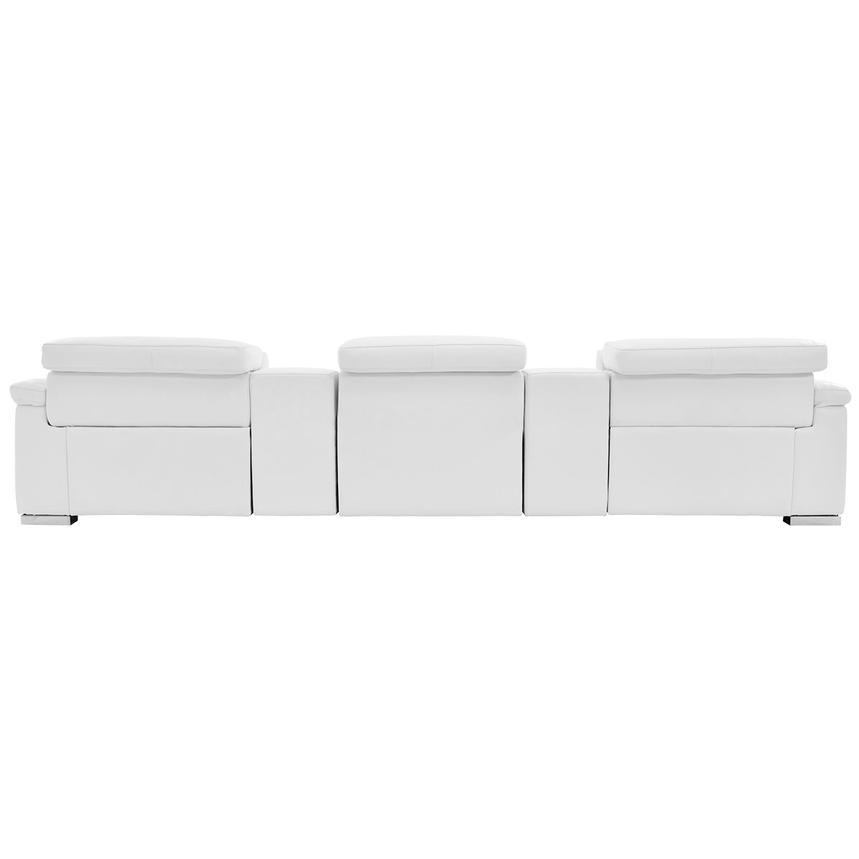 Charlie White Home Theater Leather Seating with 5PCS/2PWR  alternate image, 6 of 12 images.