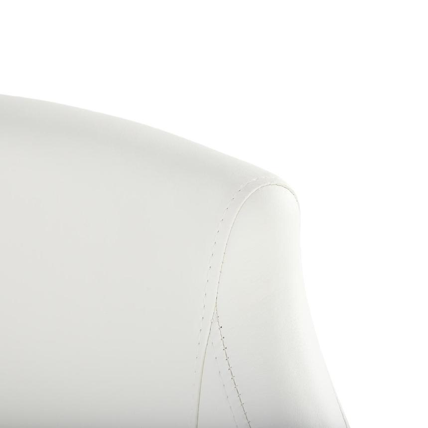 Dusty White Swivel Counter Stool  alternate image, 5 of 8 images.